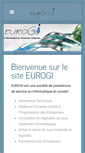 Mobile Screenshot of eurogi.fr